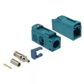  Delock FAKRA Z 25 mm (hosszú) anya a krimpeléshez (DL-89695)