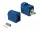 Delock FAKRA C 21 mm (rövid) anya a krimpeléshez (DL-89701)