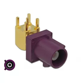 Delock FAKRA D-dugó 90  PCB (DL-89775)