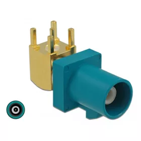 Delock FAKRA Z-dugó 90  PCB (DL-89782)