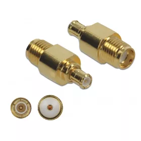 Delock Adapter SMA-hüvely apa MCX-dugó 10 GHz (DL-89959)