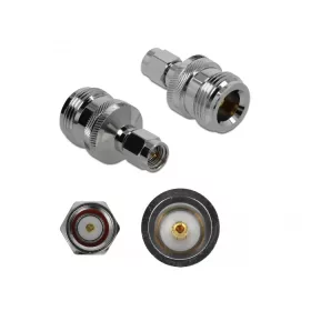 Delock Adapter N -hüvely apa SMA-dugó 10 GHz (DL-89960)