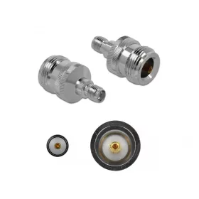   Delock Adapter, N csatlakozóhüvely apa SMA csatlakozóhüvely 10 GHz (DL-89986)