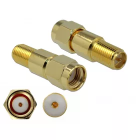Delock Átalakító RP-SMA apa RP-SMA anya 3 GHz (DL-89993)