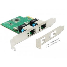 Delock PCI Express Kártya > 2 x Gigabit LAN (DL-89999)