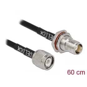   Delock Antennakábel TNC-dugó - TNC-hüvely RG-58 60 cm (DL-90012)
