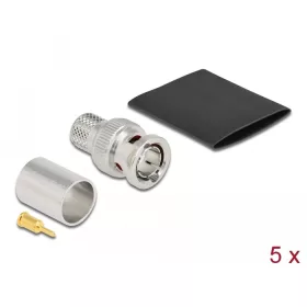   Delock BNC apa RG11 krimpelésére illeszkedő süllyesztő csővel (DL-90027)