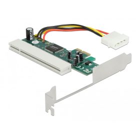   Delock Bővítőkártya PCI Express x1 - 1 x PCI 32 Bit 5 V bővítőhely (DL-90062)