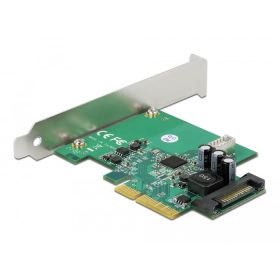   Delock PCI Express Kártya - 1 x belső USB 3.2 Gen 2 Kulcs B, 20 tűs anya csatlakozó (DL-90068)
