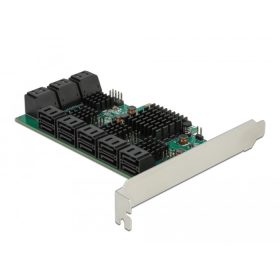 Delock 16 portos SATA PCI Express x4 Kártya (DL-90073)