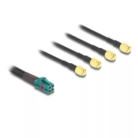   Delock Mini FAKRA Z quad kábel anya - 4 db. SMA B-típusú apa (DL-90142)