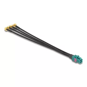   Delock Mini FAKRA Z quad kábel anya - 4 db. SMA anya 20 cm (DL-90283)