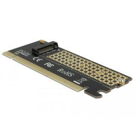   Delock PCI Express x16 kártya - 1 x NVMe M.2 Key M szerverhez (DL-90300)
