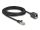 Delock Hálózat bővítő kábel RJ45 apa - RJ45 anya Cat.6A S/FTP 3 m fekete
