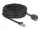 Delock Hálózat bővítő kábel RJ45 apa - RJ45 anya Cat.6A S/FTP 10 m fekete (DL-90323)