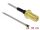 Delock Antenna kábel SMA anya válaszfali csatlakozóval apa MHF 4L -dugó 1.37 35 cm menethossz 10 mm