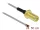 Delock Antenna kábel SMA anya válaszfali csatlakozóval apa MHF  4L -dugó 1.37 50 cm menethossz 10 mm (DL-90404)