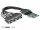 Delock PCI Express Kártya > 8 x RS-232 soros csatlakozó