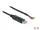 Delock adapterkábel USB 2.0 Type-A és soros RS-232 közötti 9 nyitott vezetékkel + árnyékolás 2 m (DL-90416)