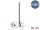 Delock 5G 3,3 - 3,8 GHz antenna N-hüvely 8 dBi 50 cm irányítatlan, rögzített, kültéri, szürke
