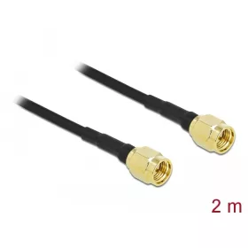   Delock Antennakábel SMA-dugó - SMA-dugó LMR/CFD100, 2 m low loss (DL-90469)
