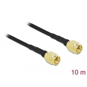  Delock Antennakábel SMA-dugó - SMA-dugó LMR/CFD100, 10 m low loss (DL-90471)