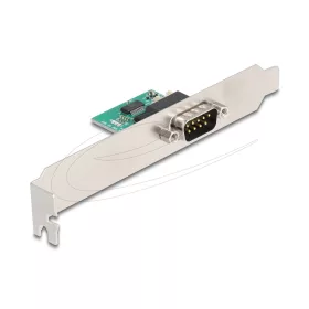   Delock USB - RS-232 átalakító FTDI FT231XS USB 2.0 tűfejes apa - D-Sub 9 apa standard kerettel és kábellel 30 cm (DL-90582)