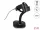 Delock USB vonalkód leolvasó 1D csatlakozó kábellel és állvánnyal - lézer - fekete (DL-90584)