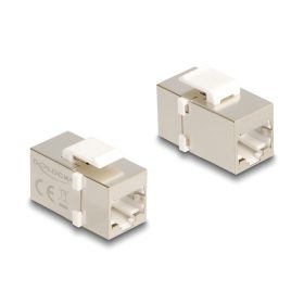   Delock Keystone modul, RJ45-aljzat - RJ45-aljzat, Cat.6 FTP (DL-90637)