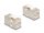 Delock Keystone modul, RJ45-aljzat - RJ45-aljzat, Cat.6 FTP