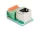 Delock RJ45 anya 90 -ban hajlított   sorkapocs lenyomó gombbal Cat.5e (DL-90653)