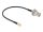 Delock Antennakábel TNC-hüvely apa SMB-dugó RG-174, 20 cm