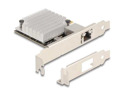 Delock PCI Express x4 Kártya 1 x RJ45 10 Gigabit LAN AQC107S