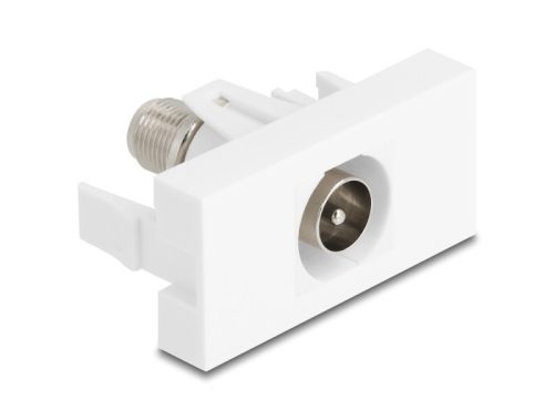 Delock Easy 45 Module IEC apa-F anya fehér