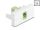 Delock Easy 45 Modul SC Simplex anya - SC Simplex anya limezöld / fehér