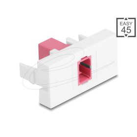   Delock Easy 45 Modul SC Simplex anya - SC Simplex anya lila / fehér (DL-90895)