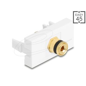   Delock Easy 45 Modul kötőoszlop a menetes anyához fekete/fehér (DL-90902)