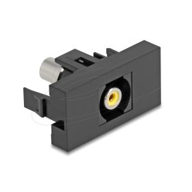   Delock Easy 45 modul RCA anya - RCA anya sárga / fekete (DL-90957)