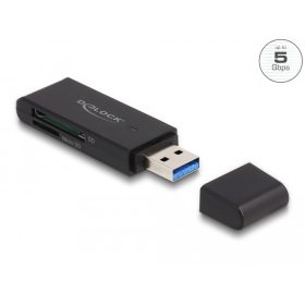   Delock SuperSpeed USB 5 Gbps kártyaolvasó SD és Micro SD memóriakártyákhoz (DL-91002)