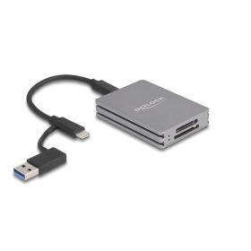   Delock USB Type-C  kártyaolvasó SD Express és CFexpress A-típusú memóriakártyákhoz (DL-91013)