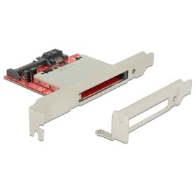   Delock SATA kártyaolvasó CFast-kártyához alacsony profilú formatényezővel (DL-91495)