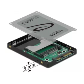   Delock 2.5  SATA kártyaolvasó CFast memóriakártyákhoz (DL-91750)