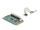 Delock Mini PCIe I/O PCIe teljes méretű 1 x párhuzamos