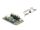 Delock Mini PCIe I/O PCIe teljes méretű 1 x párhuzamos, 2 x soros RS-232 tápfeszültséggel 5 V / 12 V