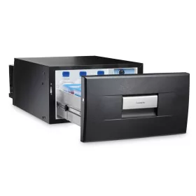   Dometic Coolmatic CD20S 12/24V fiókos hűtő 20L, rozsdamentes acél (DOM-175-999)