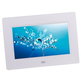   Trevi DPL 2210 – Digitális Képkeret 7" LED kijelzővel, SD/USB bemenettel fotó, videó és zenelejátszással fehér színben