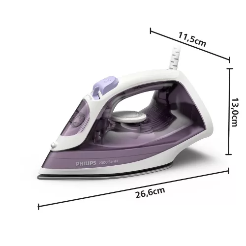 Philips DST2020/30 2000 seria lila gőzölős vasaló, 2000W