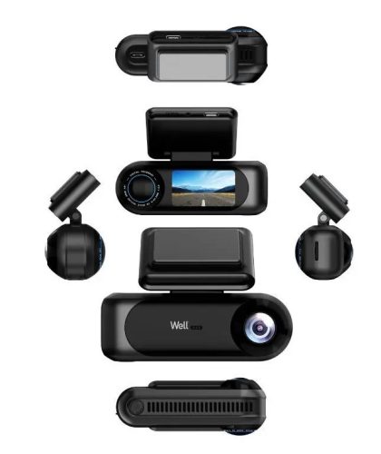 Well DVR-CAR-WATCHMAN-WL 4K Menetrögzítő kamera, 2K tolatókamera, Wifi, 1,47"-os IPS képernyő, HDR