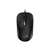 GENIUS DX-123 vezetékes optikai egér, 1200 dpi, 3 gomb, fekete