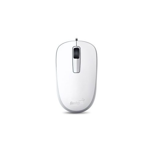 Genius DX-125 fehér vezetékes optikai egér